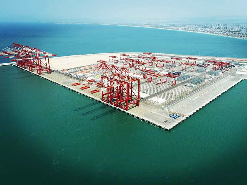 以色列海法bayport港口工程房建及道堆项目工程