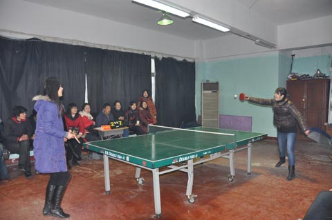 集团公司工会组织第六届乒乓球赛