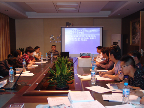 南京分公司开展施工作业人员专项培训活动